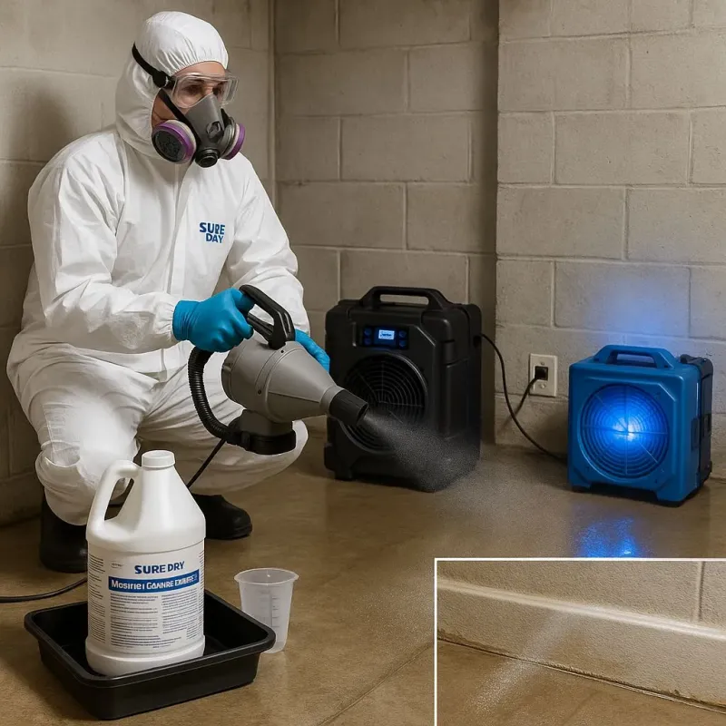 Sanitization and Odor Removal process in Thermal, CA