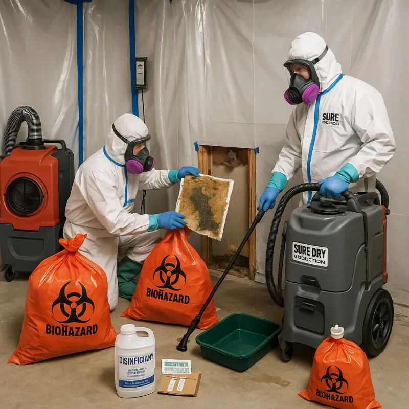 Contaminated Water Handling Protocols process in Thermal, CA